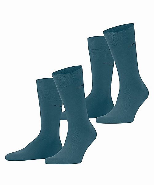 Esprit Socken Basic Uni 2-Pack (2-Paar) mit hohem Baumwollanteil günstig online kaufen