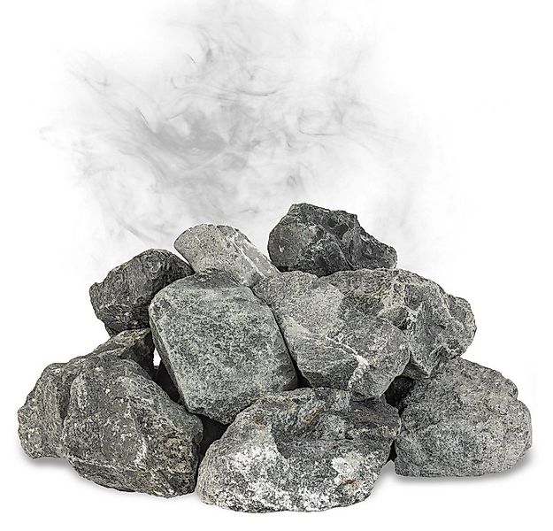 Flameup Saunasteine Saunasteine 20 kg 80 - 120 mm Aufgusssteine Saunaofen S günstig online kaufen