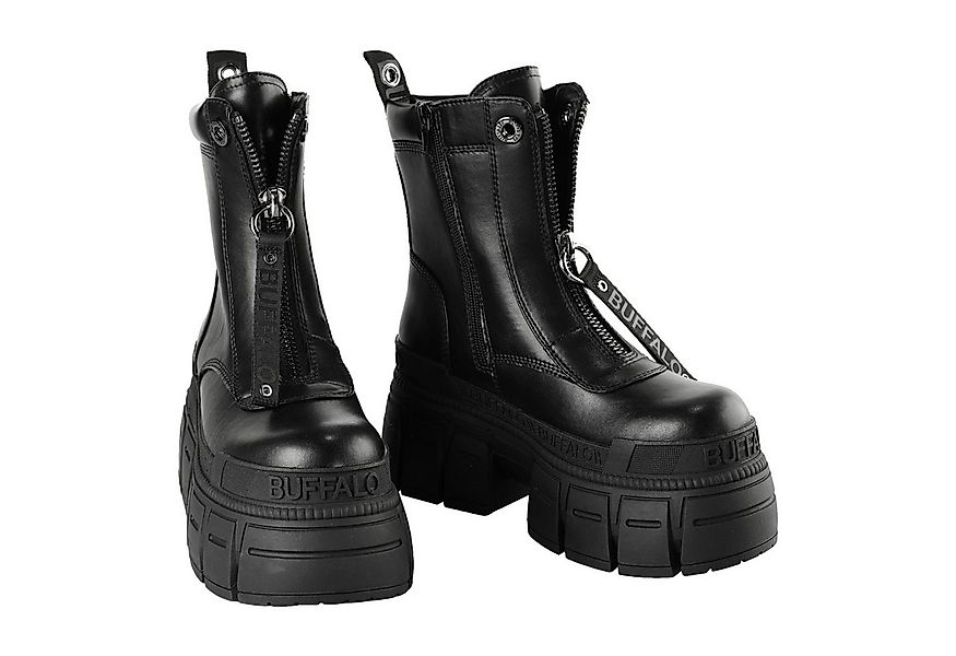 Buffalo Gospher Zip Boot Plateaustiefel mit Plateausohle und Markendetails günstig online kaufen