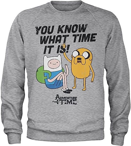 Adventure Time Rundhalspullover günstig online kaufen
