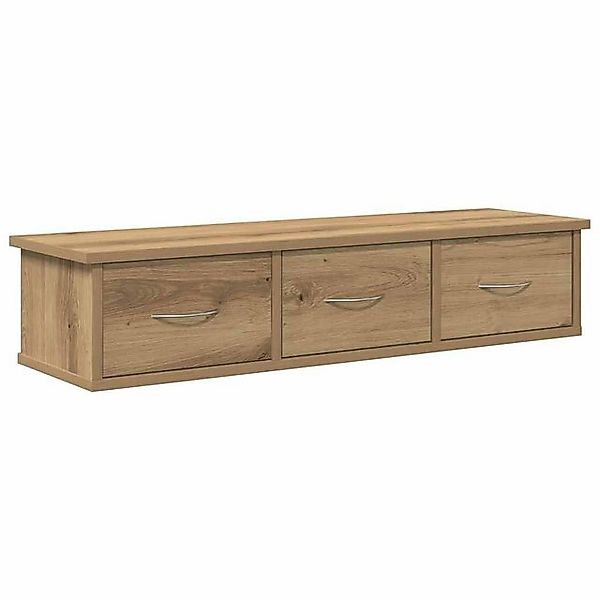 vidaXL Schrankmodule Wandschrank Artisan-Eiche 88x26x18,5 cm Holzwerkstoff günstig online kaufen