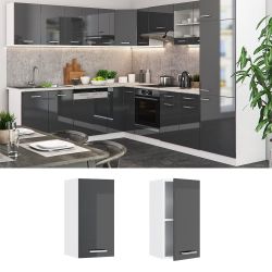 Vicco Hängeschrank R-Line, Anthrazit Hochglanz/Weiß, 30 günstig online kaufen
