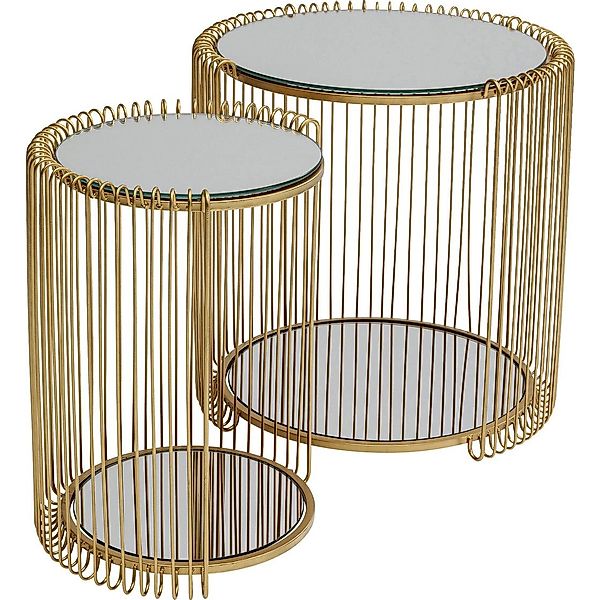 Kare Design Beistelltisch Wire Double, mit günstig online kaufen