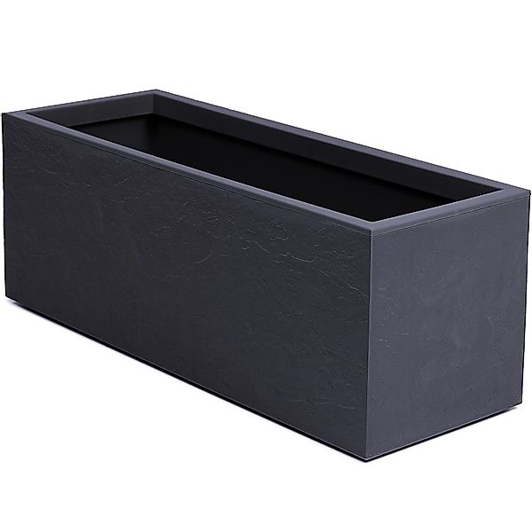 ONDIS24 Blumenkasten Vulkan 57L Gestein/Basalt Optik mit Wasserspeicher Pfl günstig online kaufen