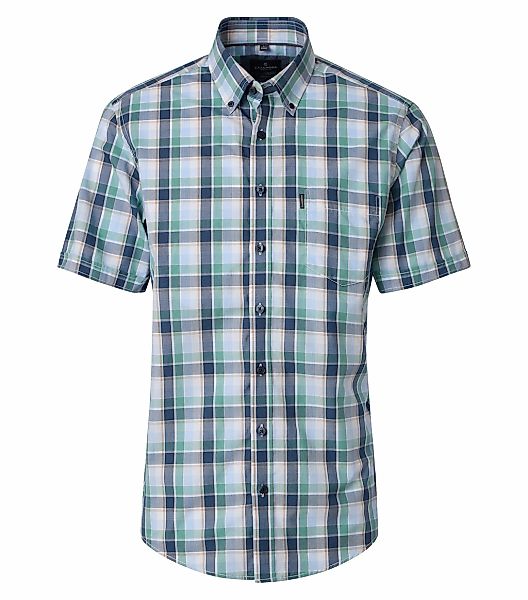 CASAMODA Kurzarmhemd "CASAMODA Freizeithemd Kurzarm kariert" günstig online kaufen