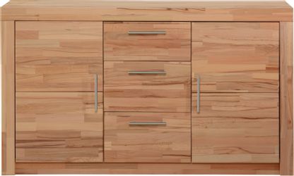 VOGL Möbelfabrik Sideboard "Toronto" Breite 140 cm, teilmassiv, Metallgriff günstig online kaufen