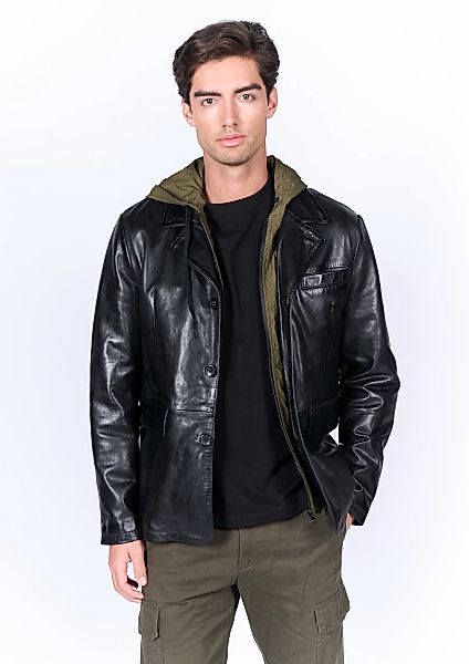 Freaky Nation Lederjacke "Blackjack-FN" günstig online kaufen