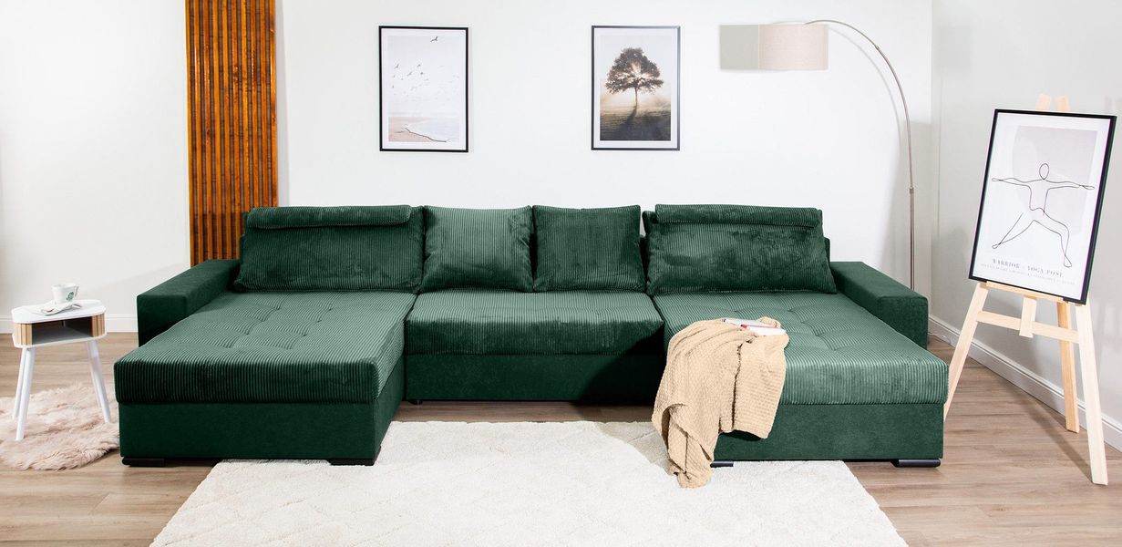 COLLECTION AB Wohnlandschaft "Josy XXXL-Relax U-Form, B: 352 cm" mit Bettfu günstig online kaufen