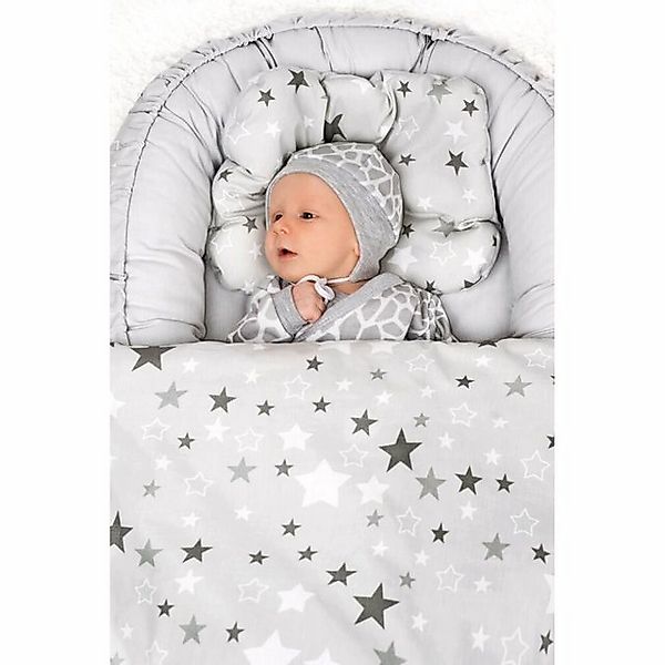 NEW BABY Baby-Reisebett Luxuriöser Nistkasten mit Federbett für Baby Stars günstig online kaufen
