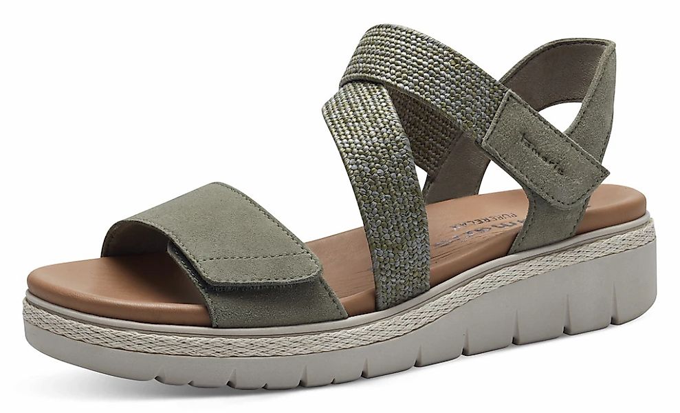 Tamaris Keilsandalette, Sommerschuh, Sandale, Plateauabsatz, mit günstig online kaufen