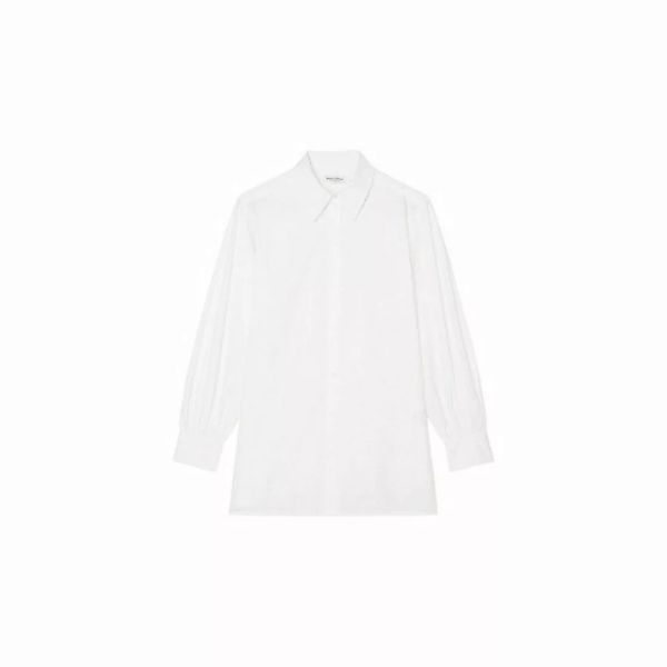 Marc O'Polo Blusenshirt weiß regular fit (1-tlg) günstig online kaufen