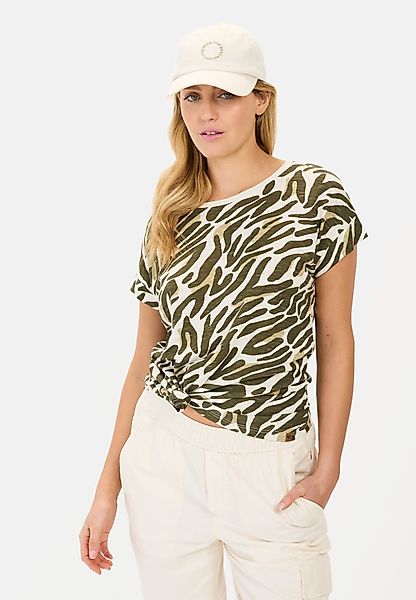 camel active T-Shirt mit Camouflage-Allover-Print günstig online kaufen