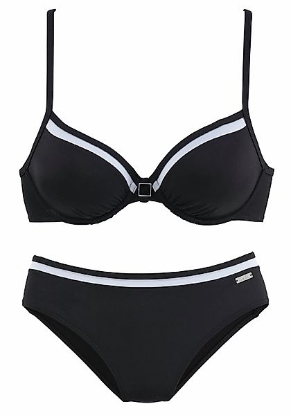 LASCANA Bügel-Bikini, mit Kontrastdetails günstig online kaufen