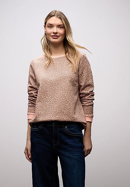 STREET ONE Sweatshirt, mit Leo-Print günstig online kaufen
