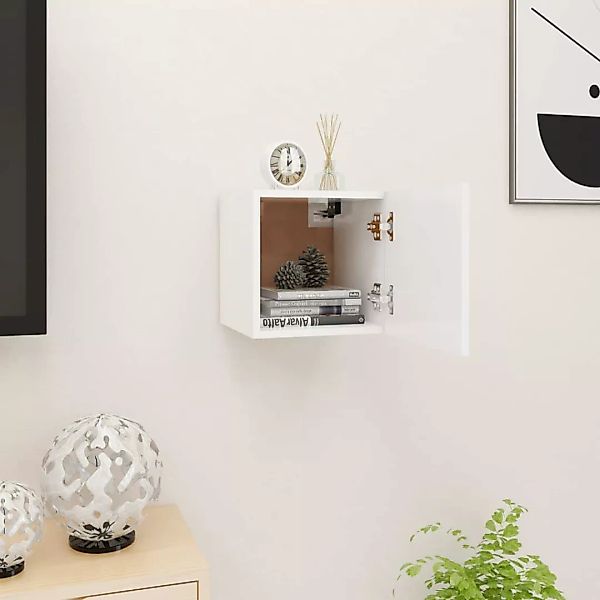 Tv-wandschrank Weiß 30,5x30x30 Cm günstig online kaufen