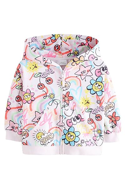 Next Kapuzenpullover Jacke mit durchgängigem Reißverschluss günstig online kaufen