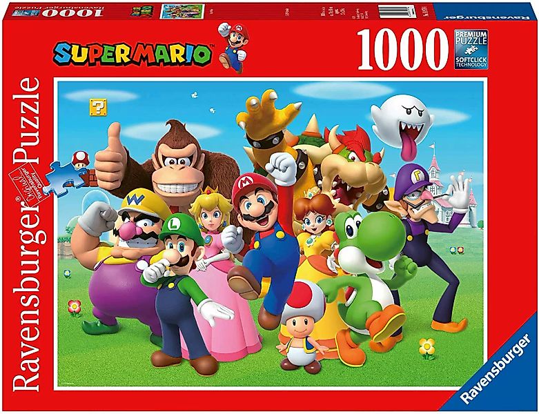 Nintendo Super Mario - Puzzle 1000 Teile günstig online kaufen