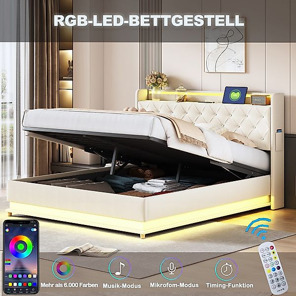 HAUSS SPOLE Polsterbett 160x200 cm mit günstig online kaufen