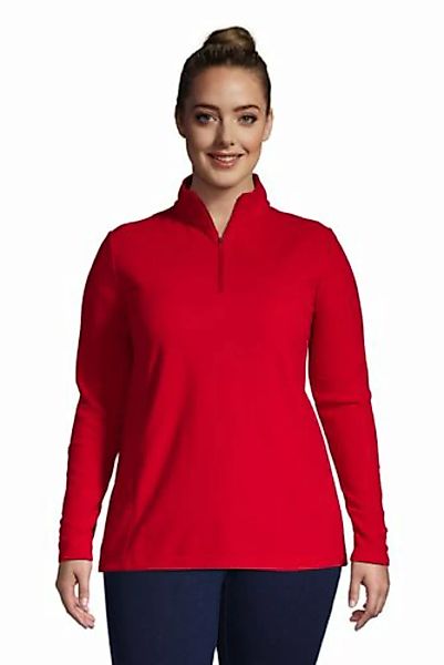 Fleece-Pullover mit Reißverschluss in großen Größen, Damen, Größe: 52-54 Pl günstig online kaufen