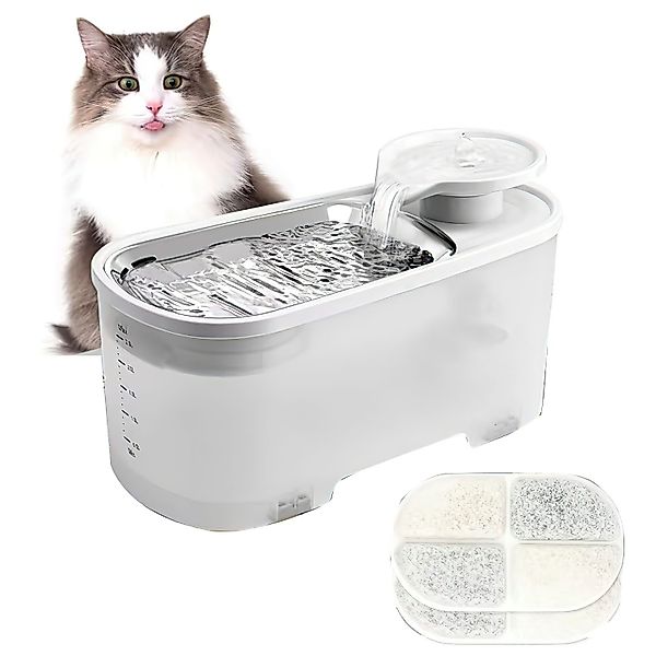 SURFOU Trinkbrunnen Katzenbrunnen 2.5L Trinkbrunnen 2.5 günstig online kaufen
