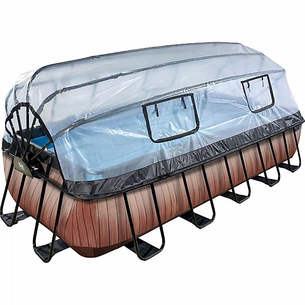 EXIT Framepool inkl. multifunktionaler Poolabdeckung (Set, günstig online kaufen