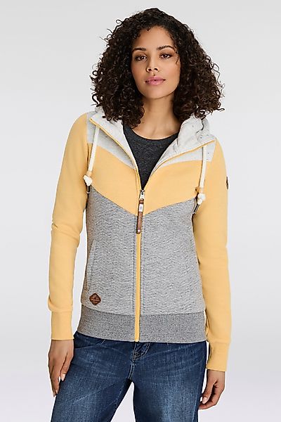 Ragwear Sweatjacke "TREGA ZIP O", im Colorblocking-Design günstig online kaufen