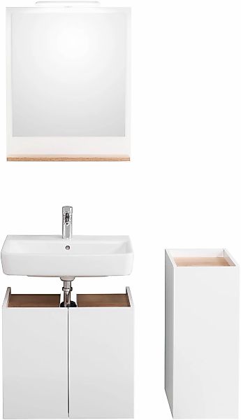 Saphir Badmöbel-Set "Quickset 947 3-teilig, Waschbeckenunterschrank mit Spi günstig online kaufen