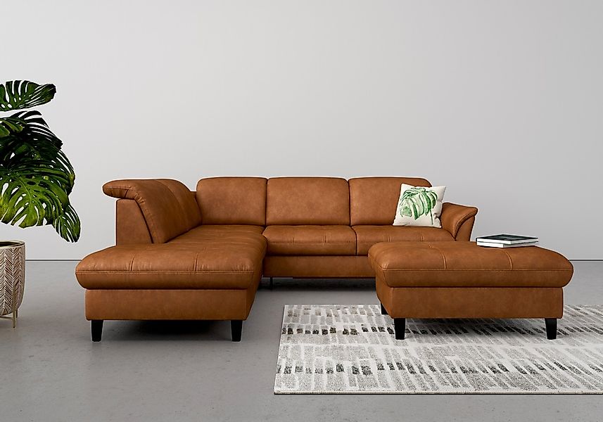 sit&more Ecksofa "Maggiore L-Form", wahlweise mit Kopfteilverstellung, Bett günstig online kaufen