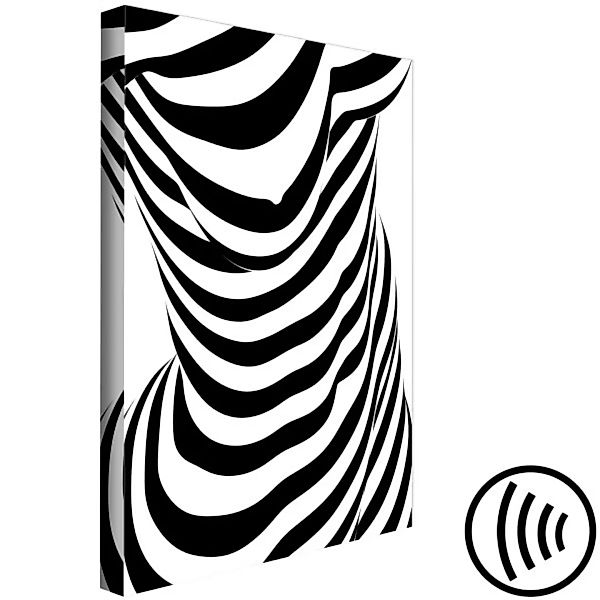 Bild auf Leinwand Zebra Woman (1 Part) Vertical XXL günstig online kaufen