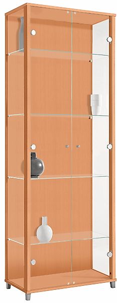fif möbel Vitrine "OPTIMA", Standvitrine, Vitrinenschrank, Glasvitrine, Sam günstig online kaufen