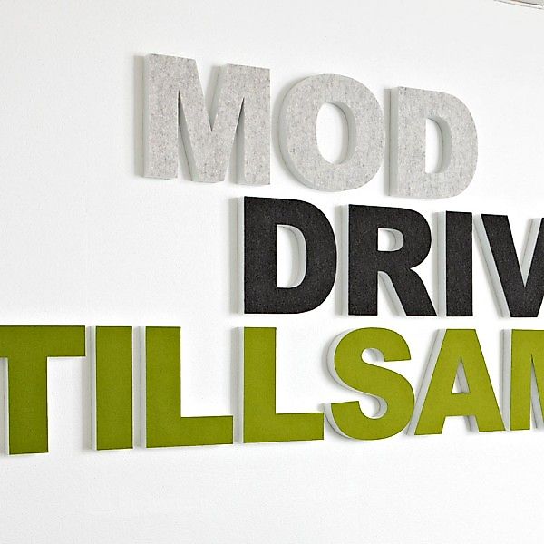 Götessons EcoSUND Buchstaben | Wandmontage | Konfigurator günstig online kaufen