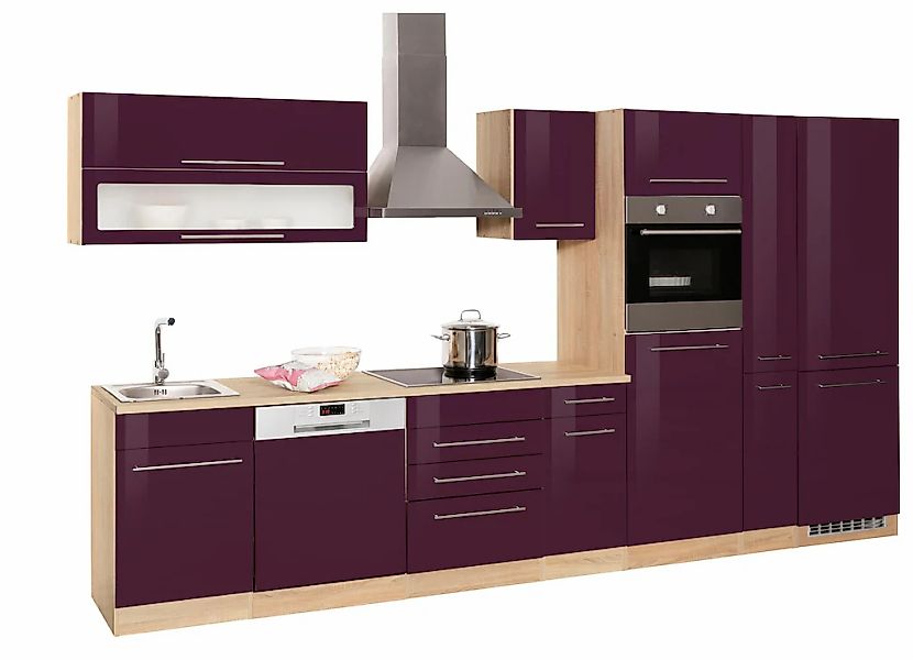 KOCHSTATION Küchenzeile "KS-Eton" mit E-Geräten, Breite 360 cm günstig online kaufen