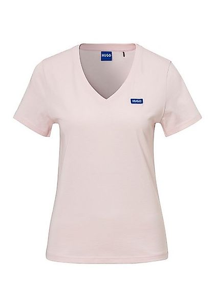 HUGO Blue T-Shirt Classic V mit Logo günstig online kaufen