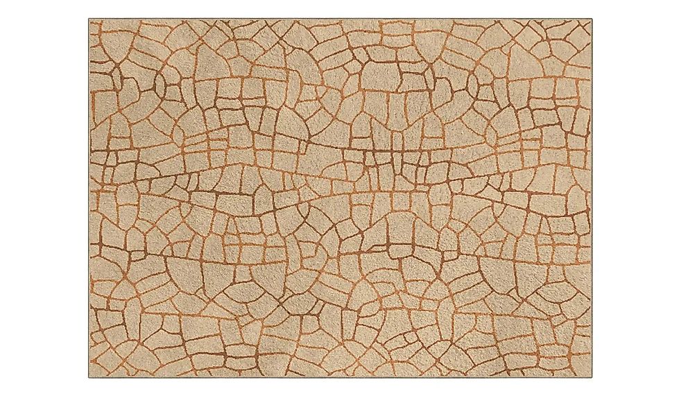 Webteppich  Stilo ¦ beige ¦ Synthetische Fasern ¦ Maße (cm): B: 160 Teppich günstig online kaufen