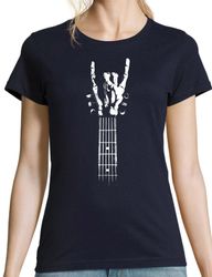 Youth Designz T-Shirt Gitarre Rock Damen günstig online kaufen