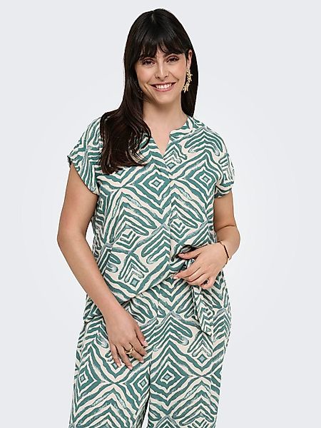 ONLY CARMAKOMA Kurzarmbluse CARSHILLA SL SHIRT günstig online kaufen