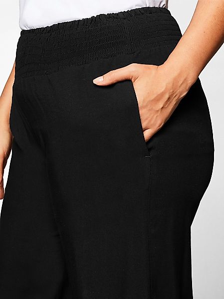 Sheego Jerseyhose Schlupfhose Innenbeinlänge ca. 74 günstig online kaufen