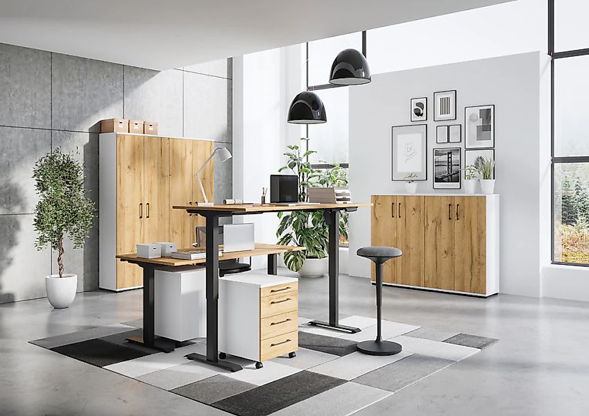 GERMANIA Schreibtisch »Profi 3.0«, elektrisch höhenverstellbar, in verschie günstig online kaufen