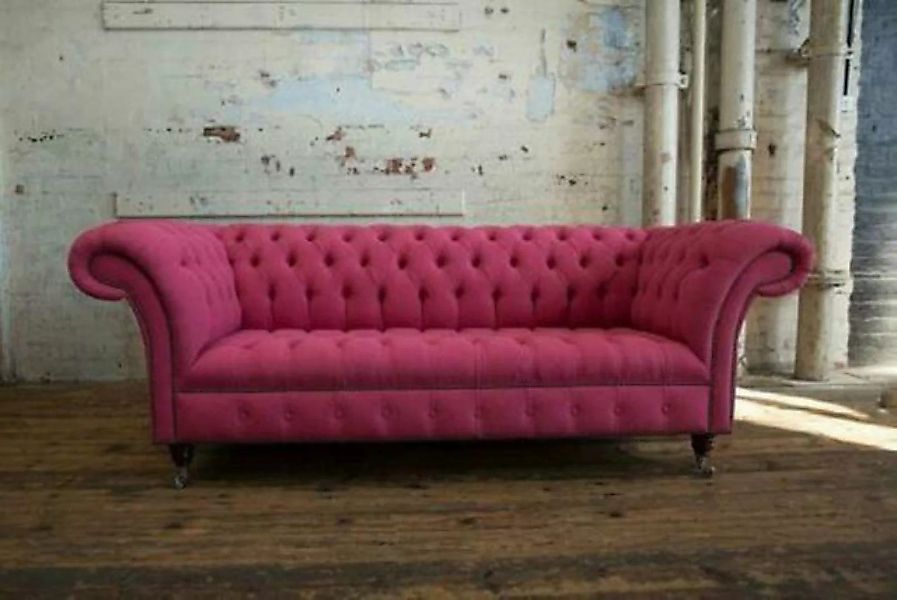 JVmoebel 3-Sitzer Pinke Designer Sofa Couch Polster XXL 3 Sitzer Sofas Couc günstig online kaufen