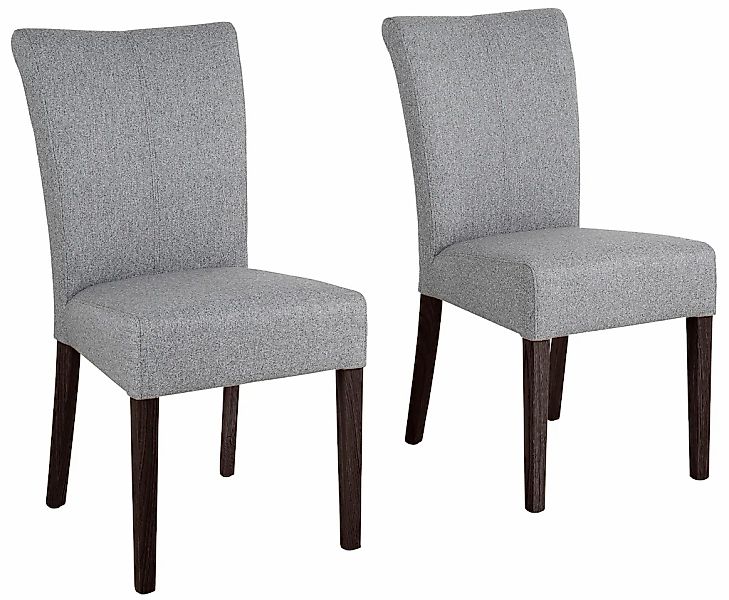 Home affaire Esszimmerstuhl "Queen" (Set) 2 Stk.Beine aus massiver Buche, w günstig online kaufen