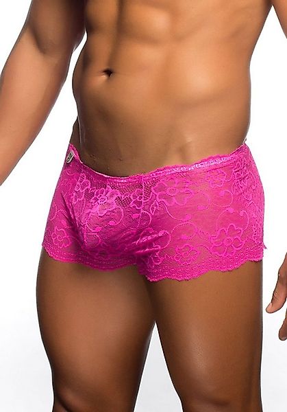 MOB Eroticwear Boxershorts Boxershorts aus Spitze - pink (1-St) transparent günstig online kaufen
