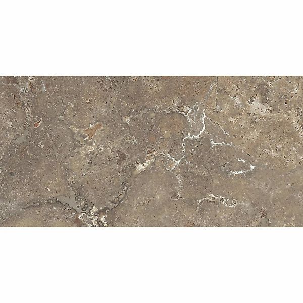 Bodenfliese Feinsteinzeug Travertino Matt 60 cm x 30 cm günstig online kaufen