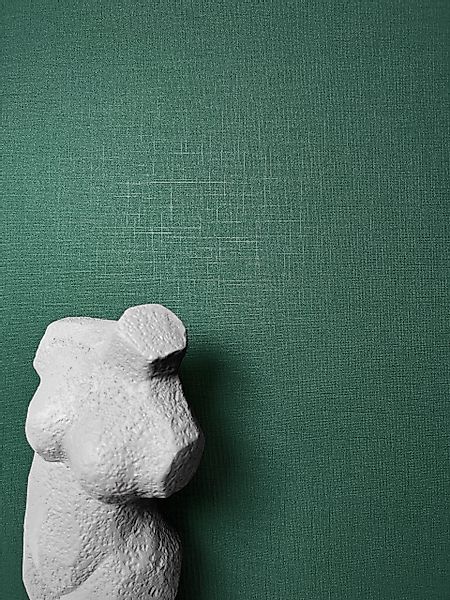Newroom Vliestapete, Grün Tapete Modern Unifarbe günstig online kaufen