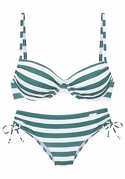 Elbsand Bügel-Bikini im modernem Streifendesign günstig online kaufen