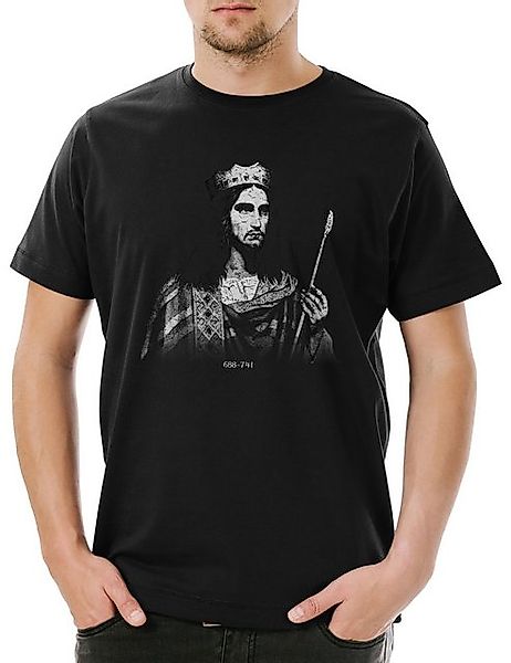 Urban Backwoods Print-Shirt Karl Martell Herren T-Shirt Charles Martel Fran günstig online kaufen