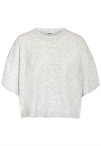 Noisy may Strickpullover Markantes Zopfstrickmuster mit Kurzarm (1-tlg) 270 günstig online kaufen
