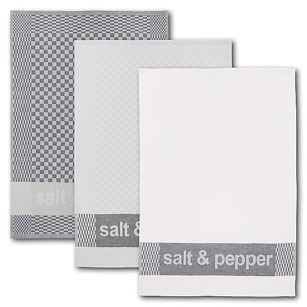Dyckhoff Geschirrtuch Salt & Pepper, Maße günstig online kaufen