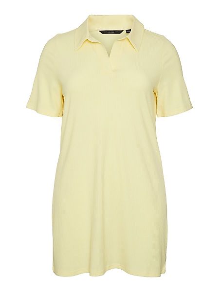 VERO MODA Polo Kurzkleid Damen Gelb günstig online kaufen