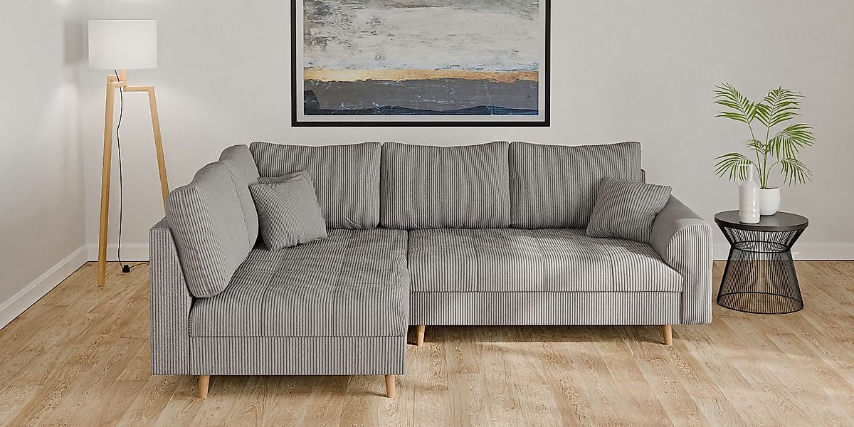 Home affaire Ecksofa CHARRE L-Form mit günstig online kaufen
