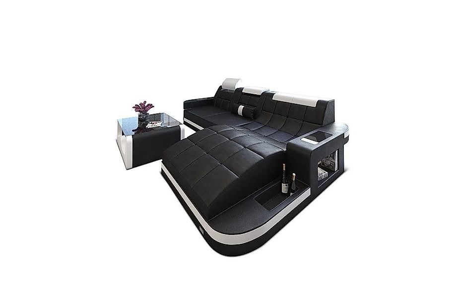 Sofa Dreams Ecksofa Sofa Leder Ledercouch günstig online kaufen